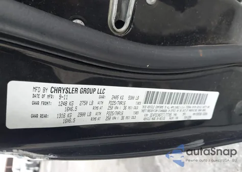 2012 Dodge Journey Se/Avp z USA, uszkodzony, nr VIN 3C4PDCAB7CT177785